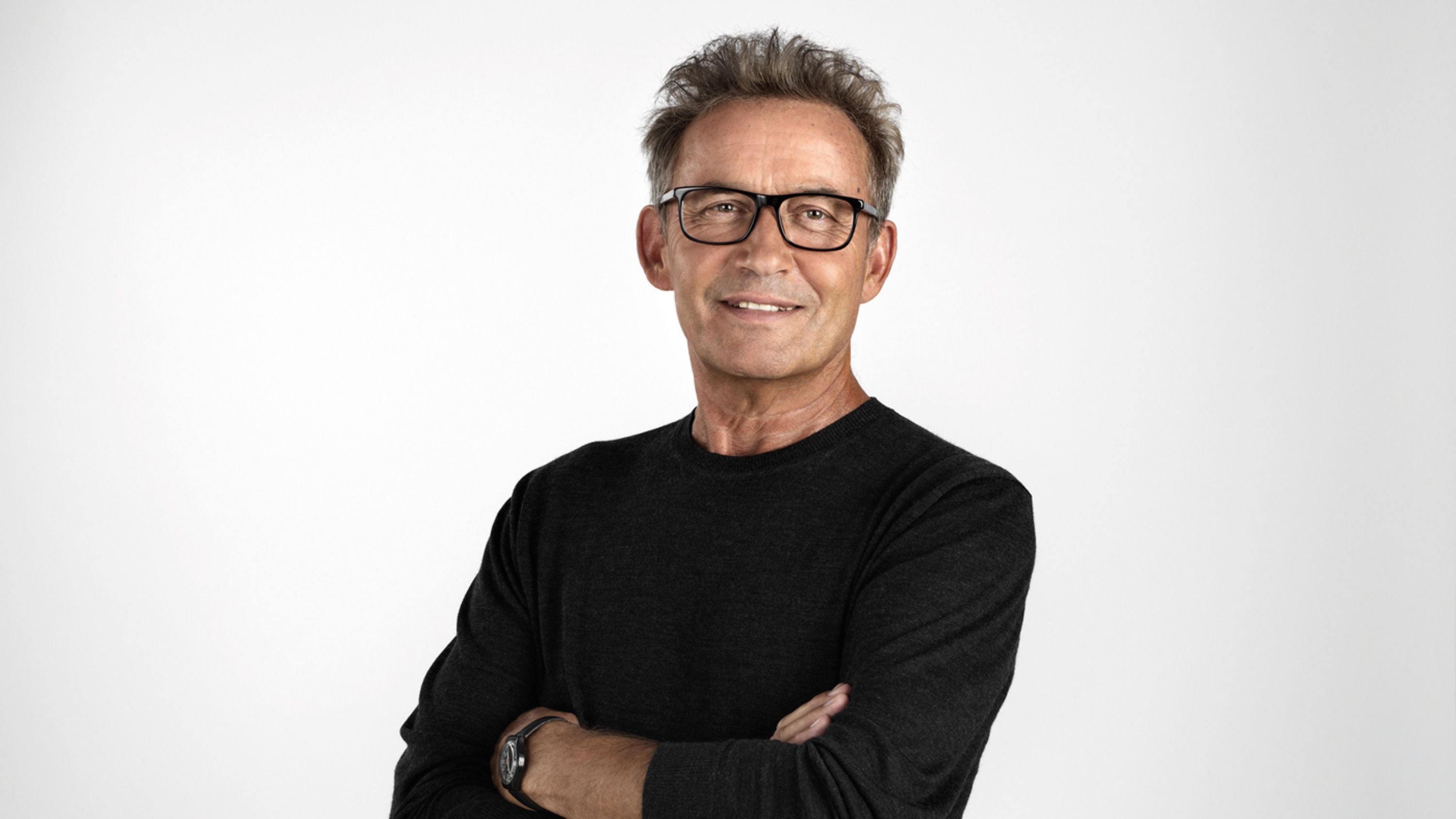 Senior Schwarz ruhig geduldig